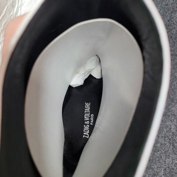 NWOB Zadig & Voltaire Women's Glimmer Block Heel Ankle Booties EU-39 US-8.5 - Picture 11 of 13